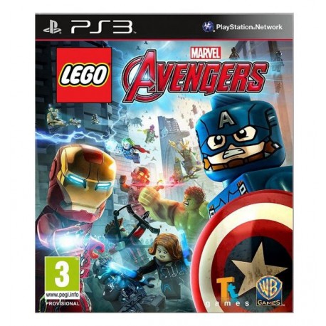 Juego Lego Marvel Avengers Ps3 Super Games