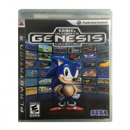 JOGO SONIC ULTIMATE GENESIS COLLECTION PS3