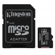 Cartão de memória Micro SD Kingston C10 128GB / 100MBS - (SDCS2/128GB)