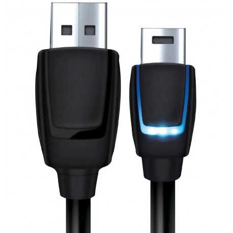 CABLE CARGADOR DREAMGEAR PARA CONTROL DE PS4 - NEGRO (DGPS4-6405)