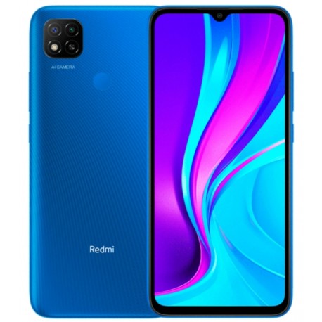 Celular Xiaomi Redmi 9 64GB / 4GB RAM / 4G / Dual Sim / 6.53 / Câm13MP- Blue(Índia)