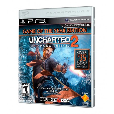 JOGO UNCHARTED 2 AMONG THIEVES GAME OF THE YEAR PS3
