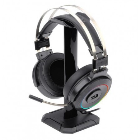 HEADSET REDRAGON LAMIA COM SUPORTE - NEGRO (H320-RGB)