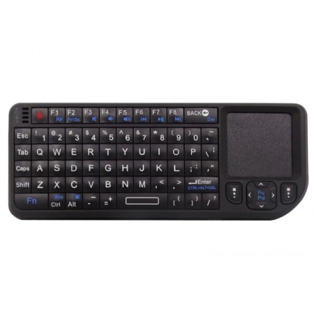CONTROLE PARA RECEPTOR SMART REMOTE ULTRA MINI KEYBOARD- PRETO (RT-UMK-100-RF)