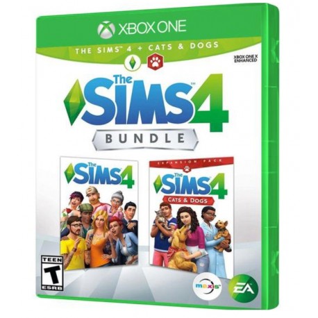 JUEGO THE SIMS 4 + GATOS E CÃES XBOX ONE