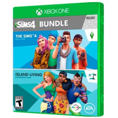 JUEGO THE SIMS 4 ISLAND LIVING BUNDLE XBOX ONE