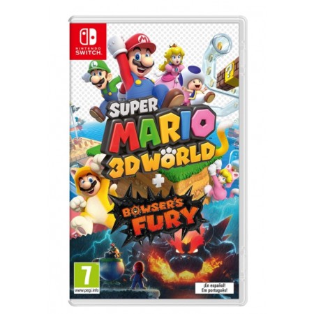 Jogo Super Mario 3D World + Bowsers fury Nintendo Switch