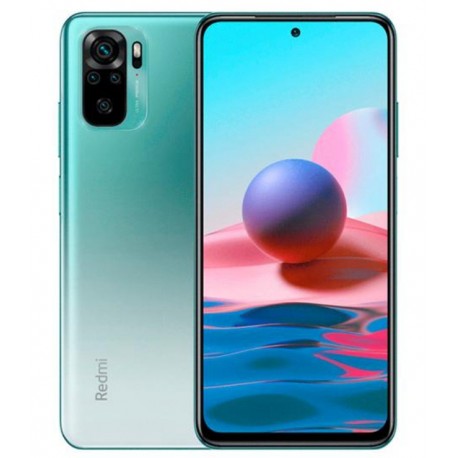 CELULAR XIAOMI REDMI NOTE 10 128GB/ 6GB RAM/ 4G/ DS/ 6.43/ CÂM 48MP- GREEN(CAR EU)(INDIA)