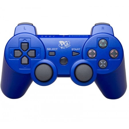 CONTROLE DUALSHOCK 3 PS3 PLAY GAME AZUL