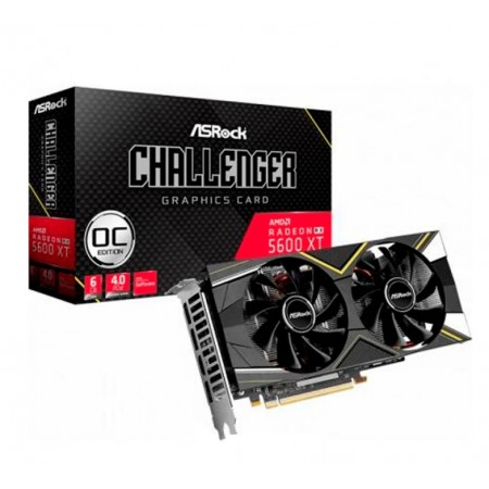 Placa de vídeo Asrock Radeon RX-5600 XT Challenger 6GB D OC- (90-GA18ZZ