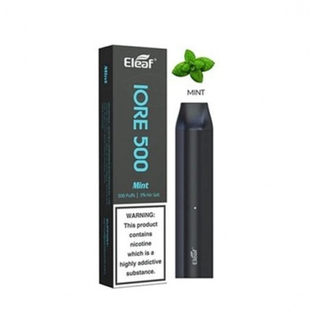 Pod Descartável Eleaf iore 500 - 500 Puffs - 5% Nic Salt - Mint