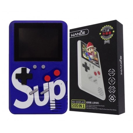 Console Game Box Retro WanLe Sup 500 EN 1 - Azul