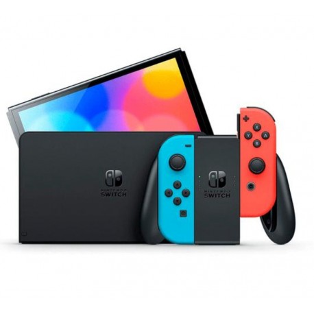 Consola Nintendo Switch Oled Neon Model HEG-S-KABAA 64GB