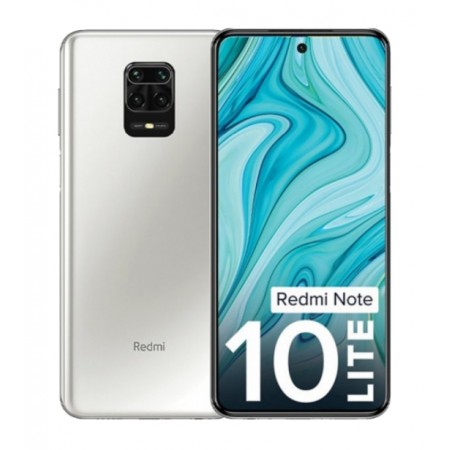 Celular Xiaomi Redmi Note 10 Lite 128GB /6GB RAM /Dual SIM /6.67 /Cam 48MP - Blanco(India)