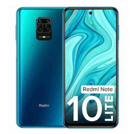 Celular Xiaomi Redmi Note 10 Lite 128GB /6GB RAM /Dual SIM / 6.67 /Cam 48MP - Azul (India)
