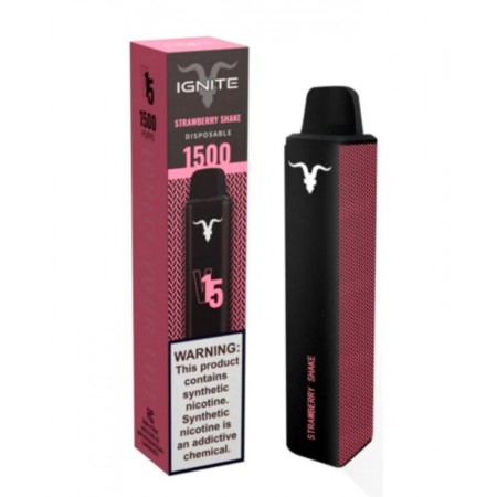 Vape Desechablel Ignite V15 1500 Puff - Stranwberry Shake