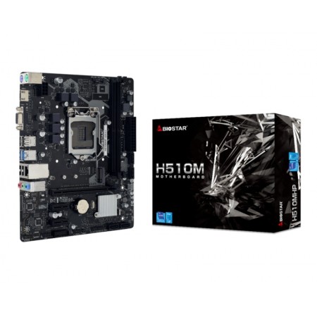 Placa Madre Biostar H510MHP, Soquete LGA 1200