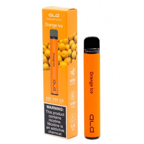 Vape Descartável ALD 600 Puff - Orange Ice