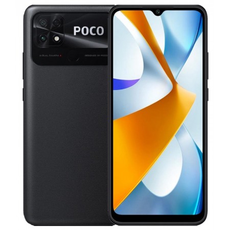 Celular Xiaomi Poco C40 64GB / 4GB RAM / Dual SIM / 6.71 / Câm13MP- Power Black(Global)