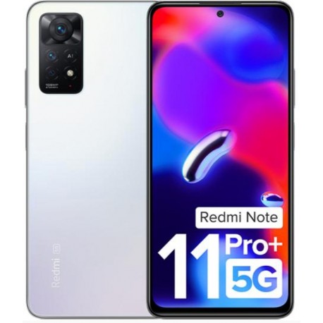 Celular Xiaomi Redmi Note 11 Pro+ 5G/ 128GB/ 8GB RAM/ DS/ 6.67/ Câm108MP - White(India)