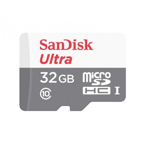 TARJETA DE MEMÓRIA SANDISK ULTRA 32GB 100MBS CLASSE 10 - (SDSQUNS-032G-GN3MA)