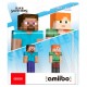 Boneco Amiibo Nintendo Steve And Alex (NVL-E-AA2E)