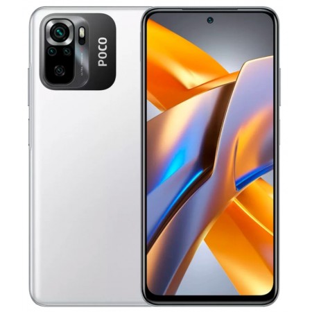 Celular Xiaomi Poco M5S 128GB / 6GB RAM / Dual SIM / Tela 6.43 / Câm 64MP- Branco