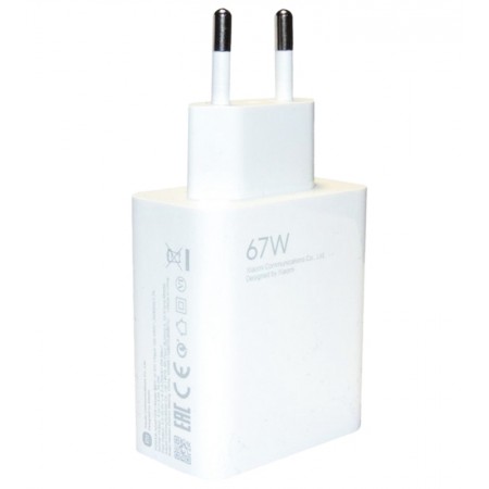 Carregador para Tomada Xiaomi MI 67W Charging Combo Type-A MDY-12-EH BRH6035E - Branco