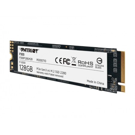 HD SSD Patriot M.2 128GB 2280 PCI-E GEN3 X4 - (P300P128GM28)