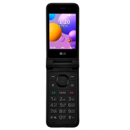 Celular LG Folder 2 LM-Y120K / Tela LCD 2.8/ 8 GB/ 4G Wi-Fi/ Bluetooth / Radio FM - Black
