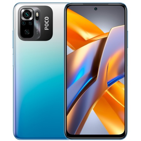 Celular Xiaomi Poco M5S 64GB / 4GB RAM / Dual SIM / Tela 6.43 / Câm 64MP - Azul(Global)