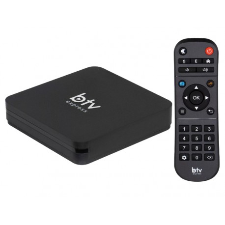 Receptor BTV Express E13 2RAM / 8GB Full HD /IPTV /VOD /MY Family Wifi /5G - Preto
