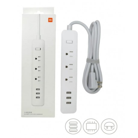 Filtro de Linha Xiaomi Mi Power Trip - Branco (XMYCX01QM)(NRB4040TW)