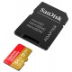 Cartão de Memória Sandisk Extreme Action Micro SD U3 64GB 2X1 - (SDSQXAH-064G-GN6AA)
