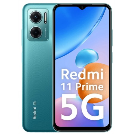Celular Xiaomi Redmi 11 Prime Dual SIM/ 4GB RAM/ 64GB/ 5G/ 6.5 / Câm 50MP - Verde (Índia)