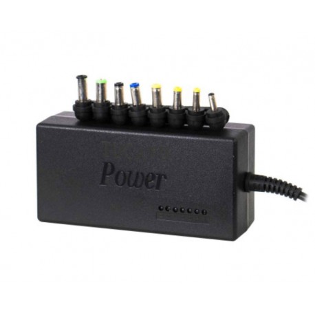 Cargador Universal Tucano TC-96W - AC/DC Para Notebook - Negro