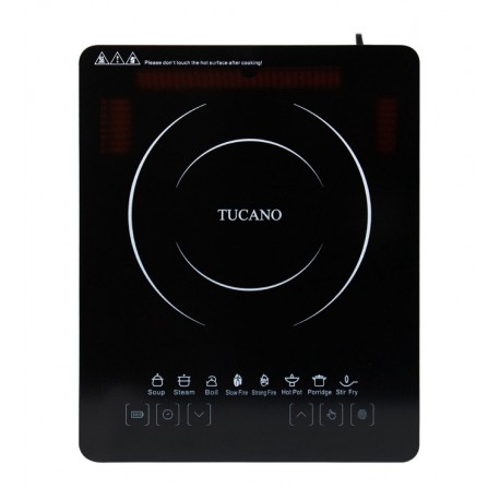 Cocina Eléctrica Tucano TC-2200 - 2200W - 1 Boca - Inducción - 220V - Negro
