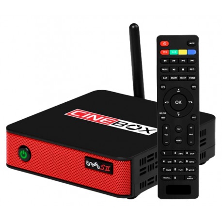 Receptor Cinebox Fantasia S II SKS/IKS/IPTV/WI FI