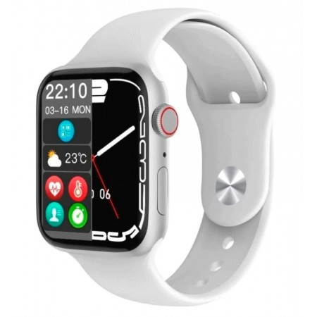 Relógio Smartwatch TEC W8 45MM - Prata