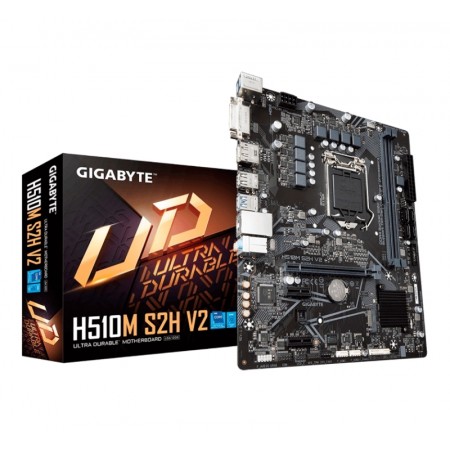 Placa Mãe Gigabyte H510M S2H V2 / LGA 1200 / DDR4