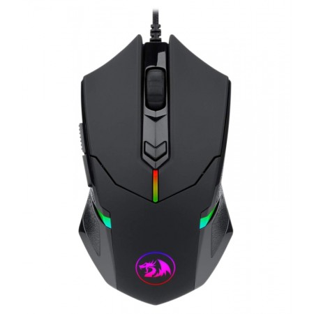 Mouse Gamer Redragon Centrophorus 2 M601-RGB / 7200DPI - Negro