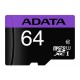 CARTÃO DE MEMÓRIA ADATA MICRO SD 64GB C10 ULTRA - (AUSDH64GUICL10-RA1)
