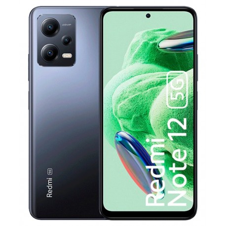 Celular Xiaomi Redmi Note 12 5G 128GB / 4GB RAM / Dual Sim / 6.6 / Câm 48MP- Preto(India)