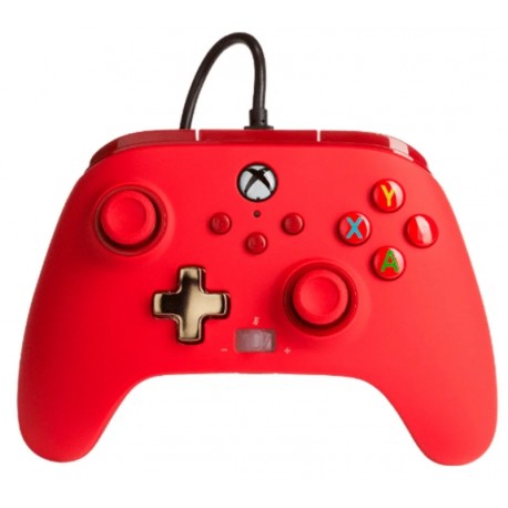 CONTROL POWERA ENHANCED WIRED PWA-A-RED PARA XBOX - RED 2483