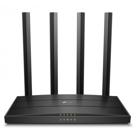 Router TP-Link Archer C6 Wi-Fi Dual Band AC1300 5 GHz 867 Mbps - Negro