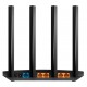 Router TP-Link Archer C6 Wi-Fi Dual Band AC1300 5 GHz 867 Mbps - Negro