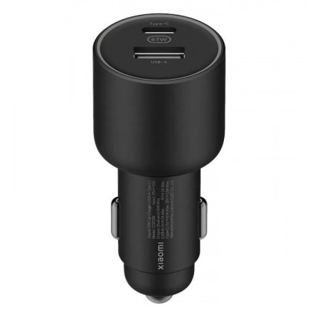 Cargador Veicular CC07ZM 67W USB-A / USB-C - Negro (BHR6814GL)