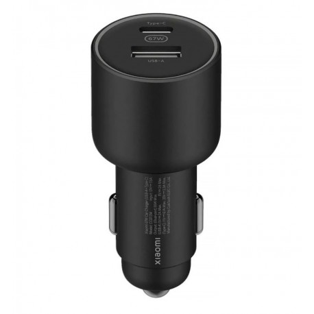 Cargador Veicular CC07ZM 67W USB-A / USB-C - Negro (BHR6814GL)