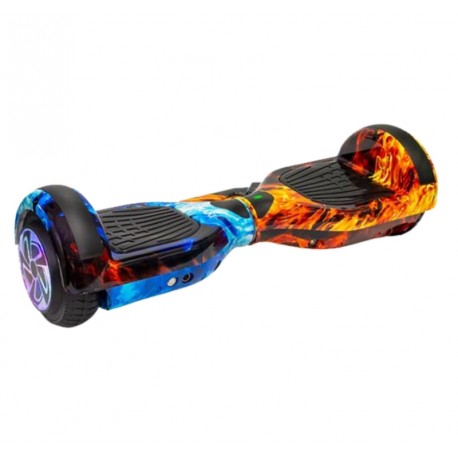 Scooter Elétrico Sonaki Smart Balance Wheel 6.5 / Bluetooth + Bolsa - Ice Fire (N-17)