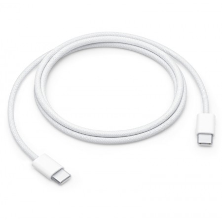 Cabo Apple USB-C para iPhone 15 MQKJ3FE/A 1M 60W - Branco